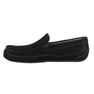UGG Black Alder Faux Shearling Lined Slippers